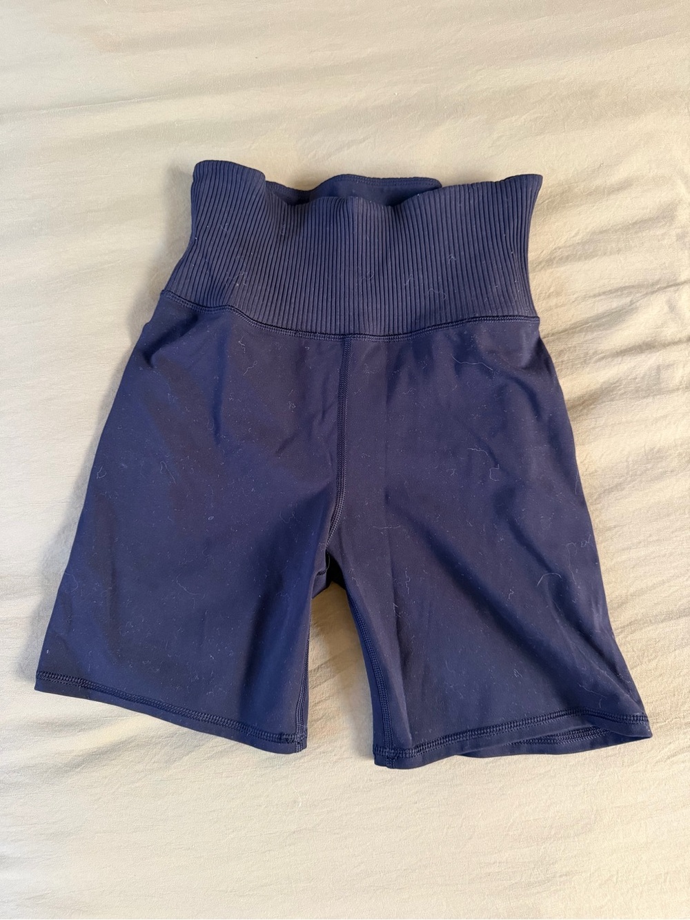 Vuori Inversion Rib Biker Shorts 6” High Rise